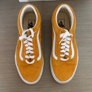 Vans Old Skool Pig Suede Golden Yellow